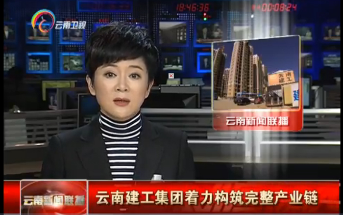 《云南新聞聯播》報道集團構筑完整產業鏈