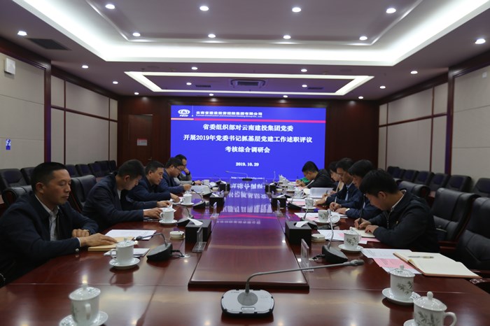 省委組織部綜合調研組到集團調研基層黨建工作