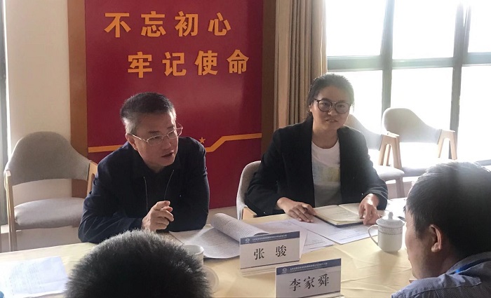 張駿調研基層單位黨建工作