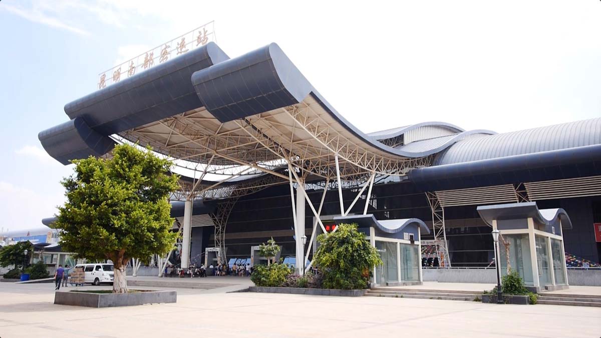 昆明市南部汽車客運站一期站房鋼結構工程