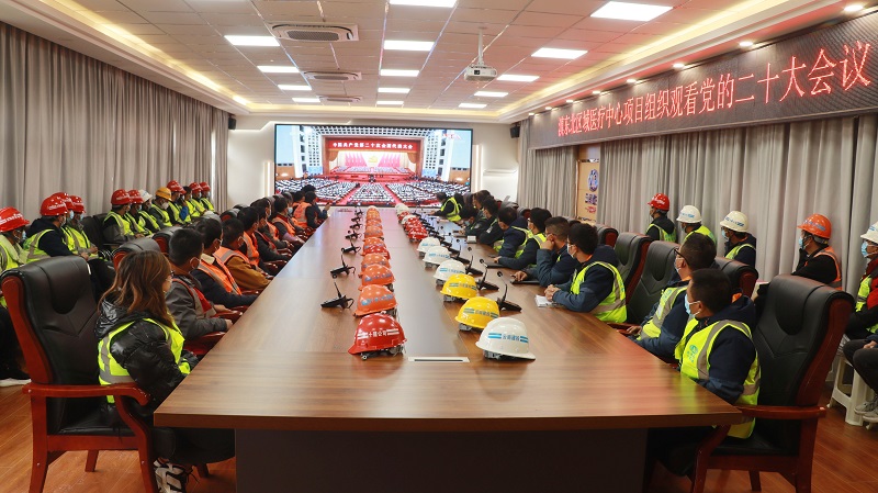 十公司：由點及面 讓二十大精神落地項目一線