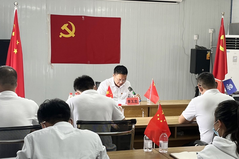 第二水利水電公司：二十大代表進(jìn)一線 深入解讀興起學(xué)習(xí)熱潮