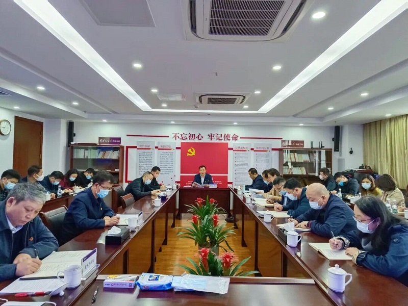 劉金榮為分管部門及聯系單位宣講黨的二十大精神 