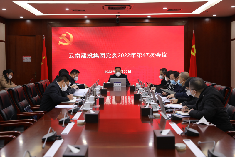 集團黨委會傳達學習中央、省委有關會議精神 研究部署相關工作