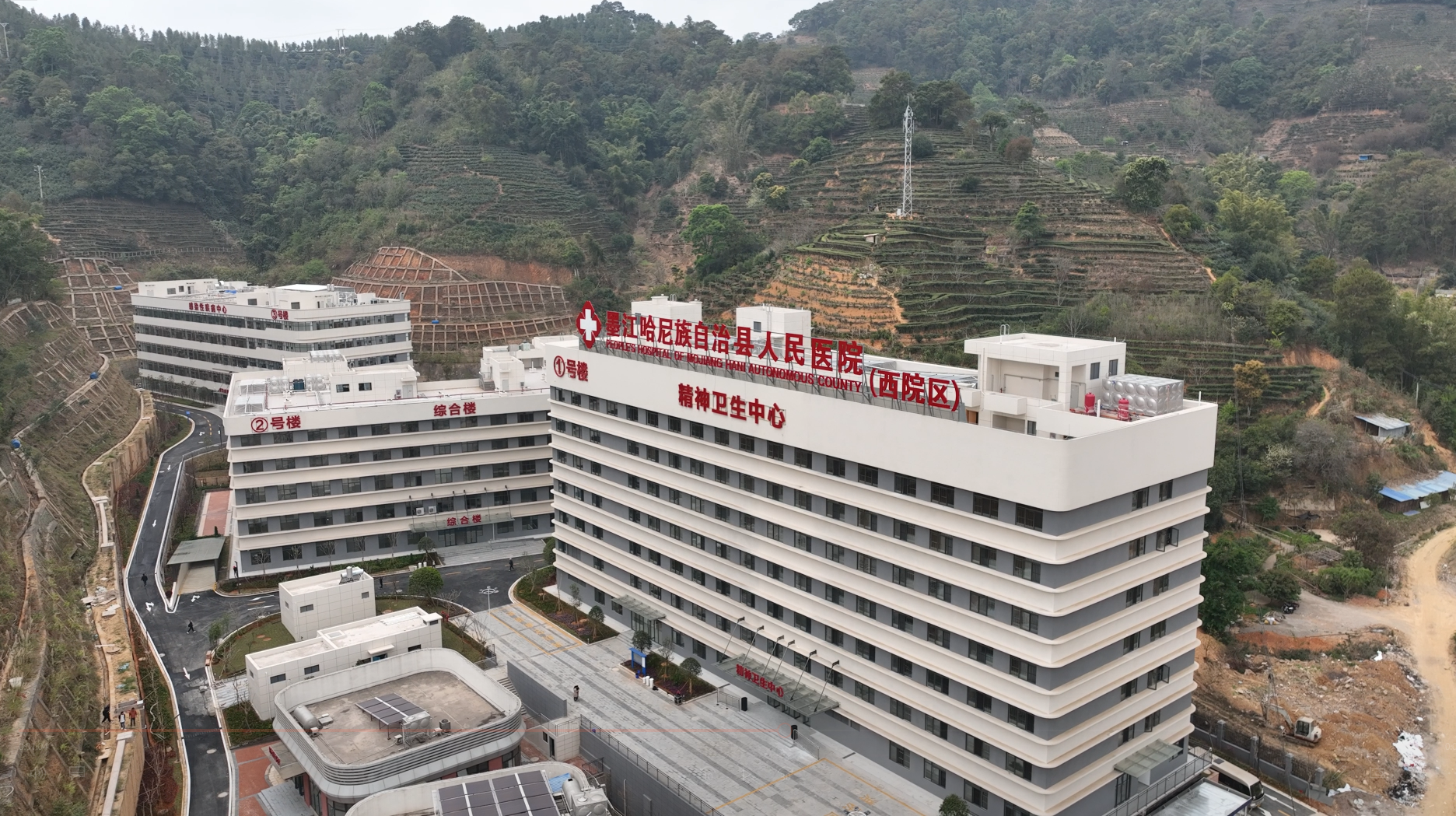 建人民幸福醫院 解群眾急難愁盼！墨江縣人民醫院西院區項目如期交付