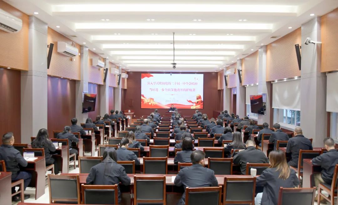 張鵬宣講黨的二十屆三中全會精神