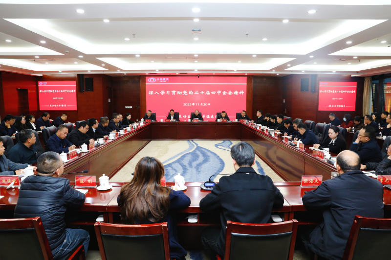 陳宙翔到基投公司宣講黨的二十屆四中全會精神