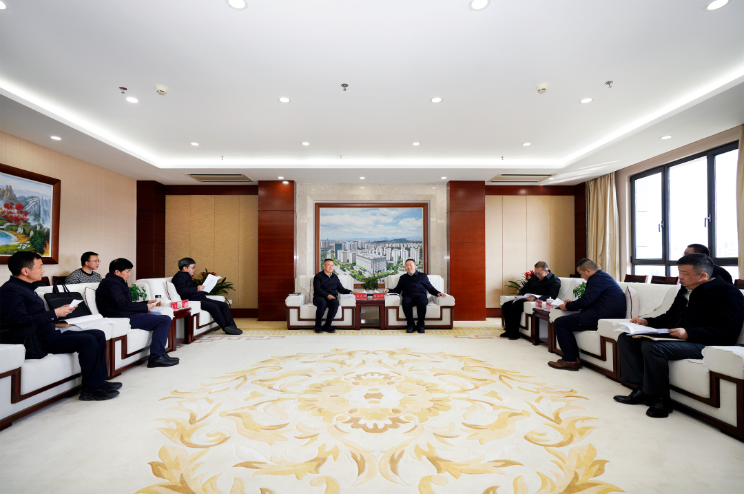 集團與曲靖市交流座談