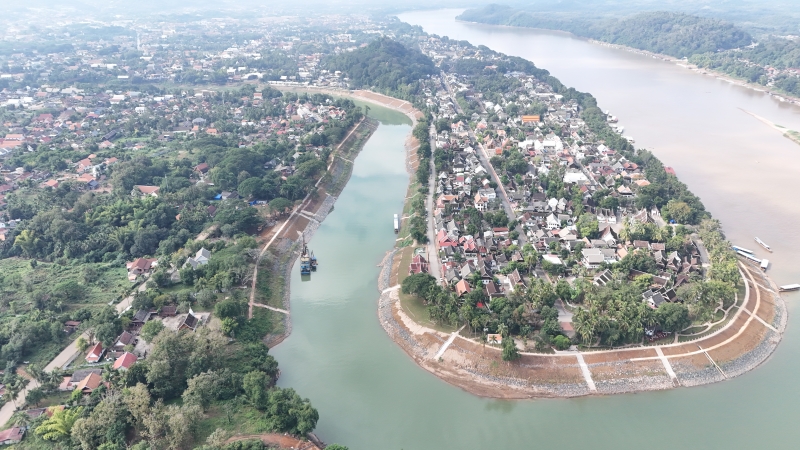 老撾瑯勃拉邦省湄公河和南康河災害風險管理項目通過竣工驗收
